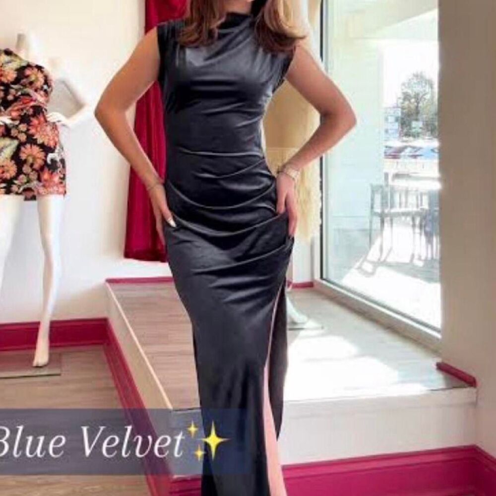 Amanda-uprichard Women's Black and Grey Dress